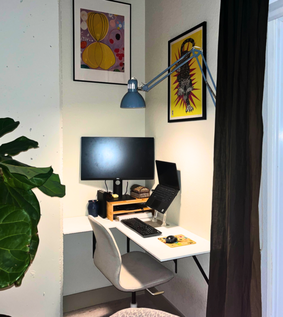 small apartment office